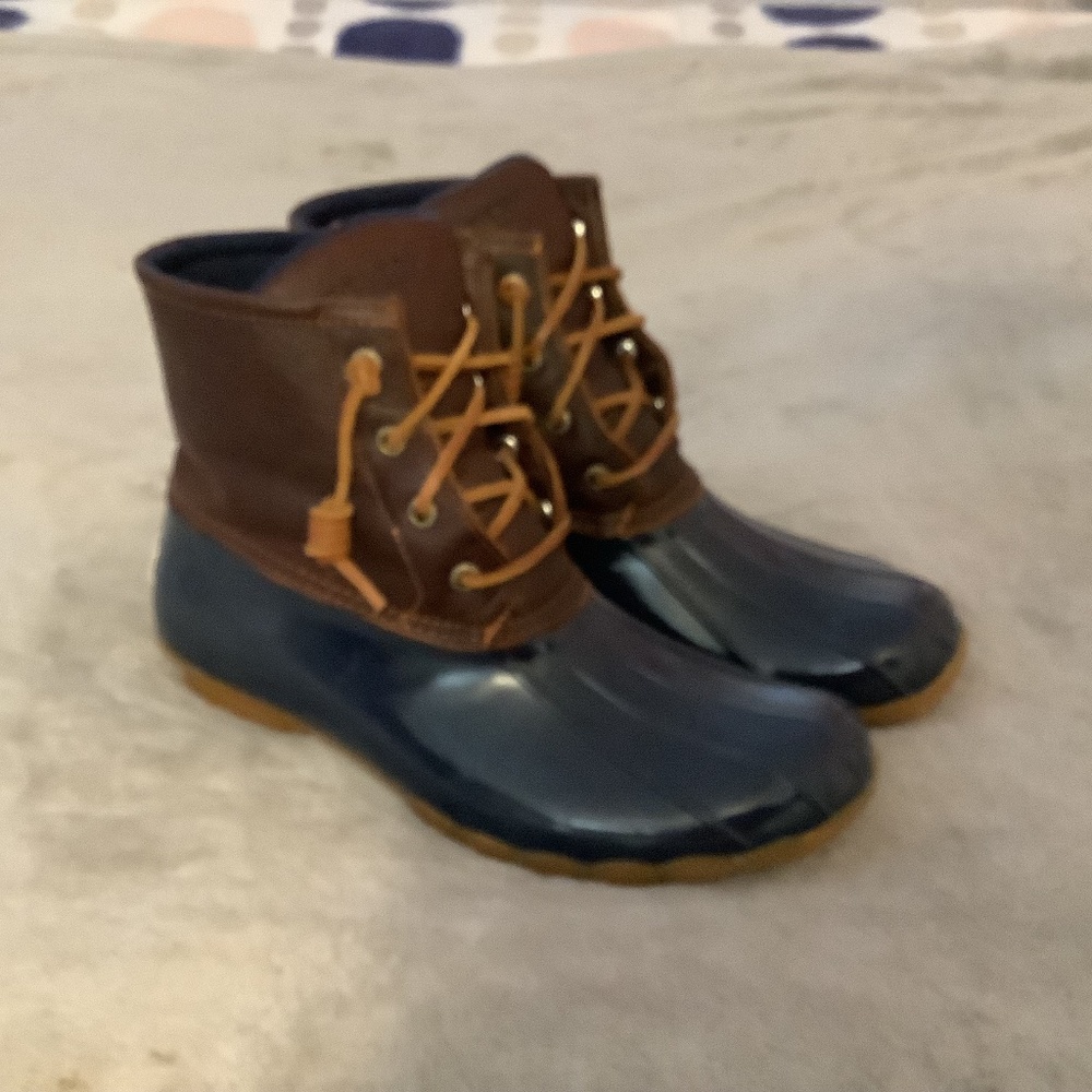 NWOT/BOX Sperry Boots * Women's Saltwater Duck Boot*